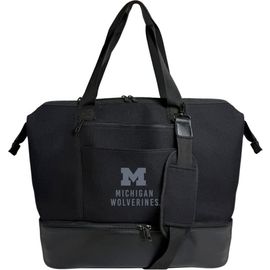 LOGO BRANDS LOGO BRANDS Women's Black Michigan Wolverines Weekender Tote 