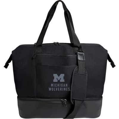 LOGO BRANDS LOGO BRANDS Women's Black Michigan Wolverines Weekender Tote 