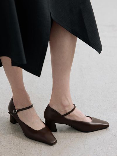 Loiret Leather Mary Jane Pump (LIR 141)