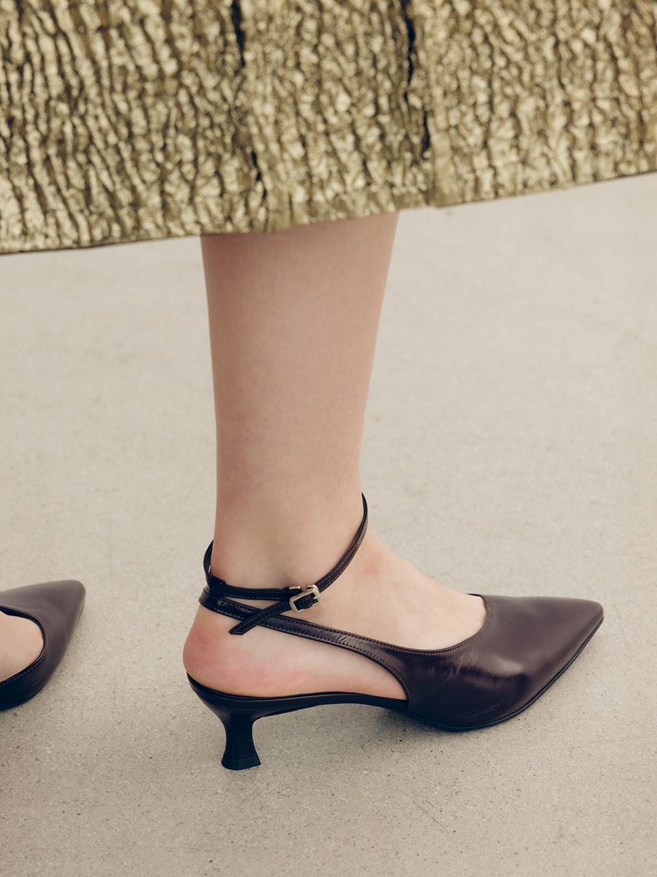 Loiret Leather Slingback Handcrafted Shoes