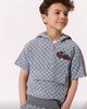Lola + The Boys Lola + The Boys Boys' Grey Checkered Soft Short Set - 2