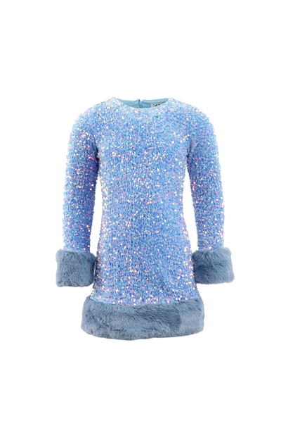 Lola + The Boys Lola + The Boys Celeste Shimmer Dress