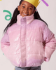 Lola + The Boys Lola + The Boys Cotton Candy Shimmer Puffer - 2