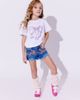 Lola + The Boys Lola + The Boys Crystal Bow T-shirt - 4
