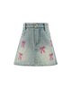 Lola + The Boys Lola + The Boys Cutie Bows Denim Skirt - 1