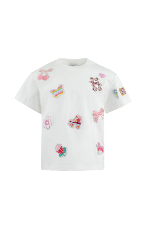 Lola + The Boys Lola + The Boys Cutie Patch T-shirt