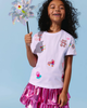 Lola + The Boys Lola + The Boys Cutie Patch T-shirt - 2