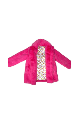Lola + The Boys Lola + The Boys Faux Fur Coat