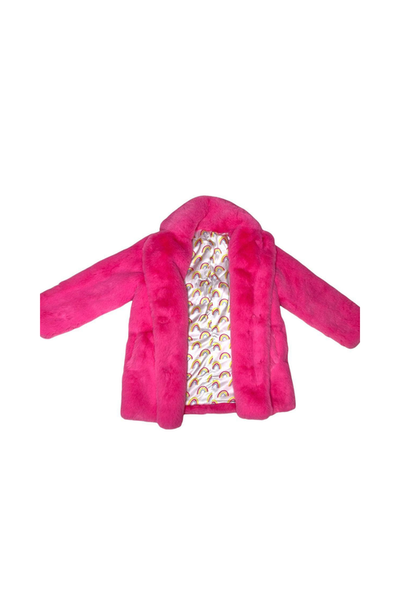 Lola + The Boys Lola + The Boys Faux Fur Coat