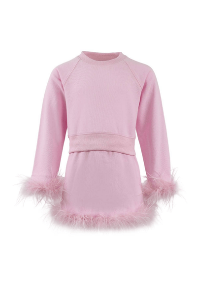Lola + The Boys Lola + The Boys Feather Sweat Suit