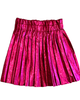 Lola + The Boys Lola + The Boys Foil Pleated Skirt - 1