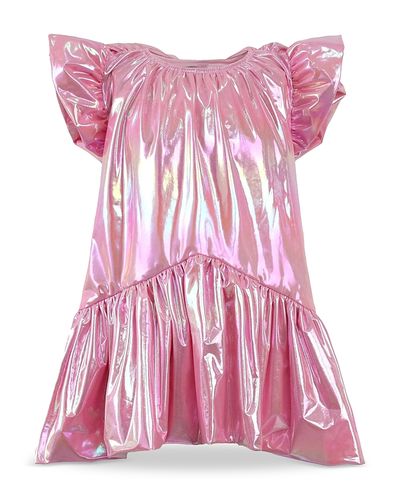 Lola + The Boys Lola + The Boys Girls' Bubblegum Dream Bow Dress