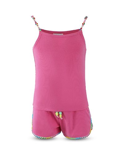 Lola + The Boys Lola + The Boys Girls' Candy Lovers Short Set