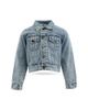 Lola + The Boys Lola + The Boys Girls' Crystal Cherry Bow Denim Jacket - 1