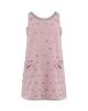 Lola + The Boys Lola + The Boys Girls' Crystal Heart Denim Bow Dress - 1