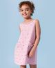 Lola + The Boys Lola + The Boys Girls' Crystal Heart Denim Bow Dress - 2