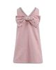 Lola + The Boys Lola + The Boys Girls' Crystal Heart Denim Bow Dress - 3