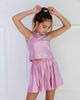 Lola + The Boys Lola + The Boys Girls' Crystal Top & Tennis Skort Set - 2