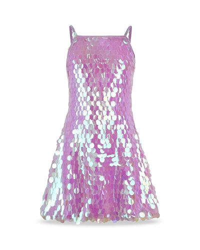 Lola + The Boys Lola + The Boys Girls' Magic Paillette Dress