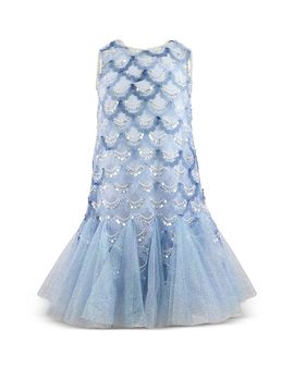 Lola + The Boys Lola + The Boys Girls' Mermaid Magic Tutu Dress