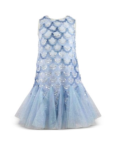 Lola + The Boys Lola + The Boys Girls' Mermaid Magic Tutu Dress