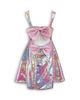 Lola + The Boys Lola + The Boys Girls' Ombre Sequin Bows Dress - 3