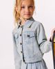 Lola + The Boys Lola + The Boys Girls' Sparkle Bows Denim Jacket - 2