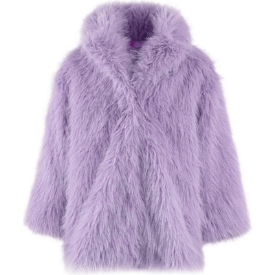 Lola + The Boys Lola + The Boys Haze Faux Fur Coat