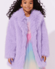 Lola + The Boys Lola + The Boys Haze Faux Fur Coat - 2