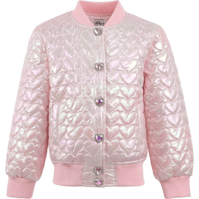 Lola + The Boys Lola + The Boys I Love You Hologram Jacket
