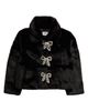 Lola + The Boys Lola + The Boys Kids' Audrey Faux Fur Coat - 1