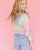 Lola + The Boys Lola + The Boys Kids' Icy Ombré Sequin Bomber Jacket - 2