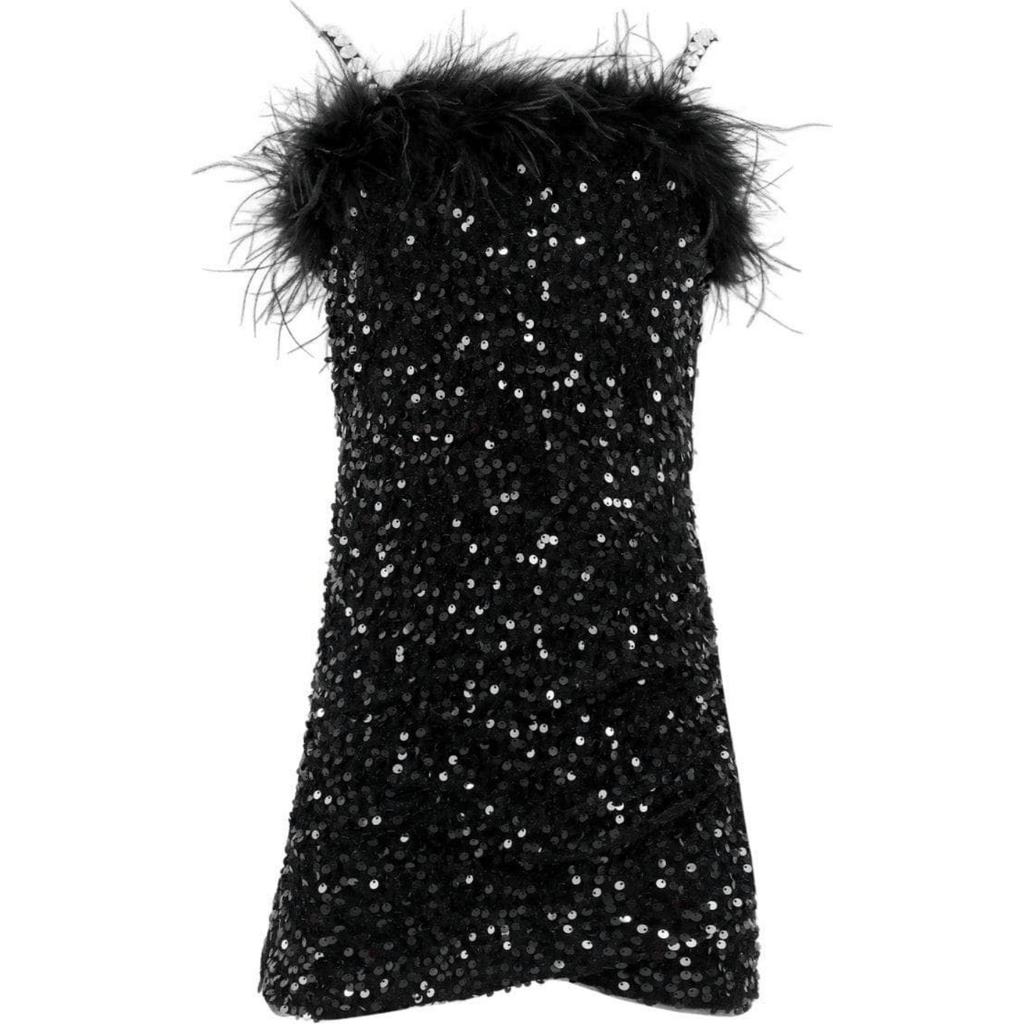 Lola + The Boys Lola + The Boys Midnight Shimmer Mini Dress
