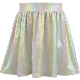 Lola + The Boys Lola + The Boys Pastel Ombre Metallic Skirt