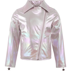 Lola + The Boys Lola + The Boys Rainbow Cloud Hologram Leather