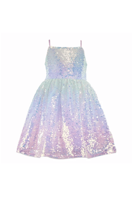 Lola + The Boys Lola + The Boys Sequin Ombre Sparkle Tank Dress