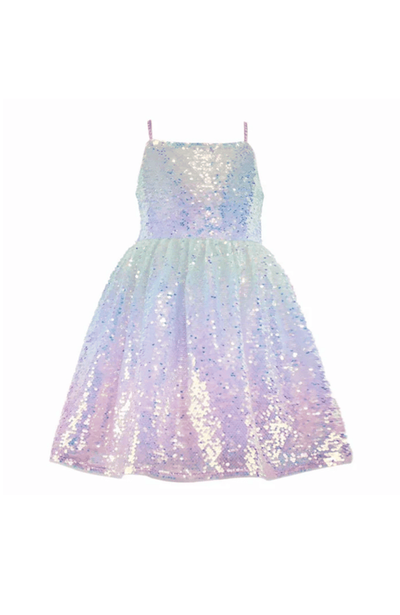 Lola + The Boys Lola + The Boys Sequin Ombre Sparkle Tank Dress