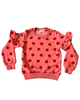Lola + The Boys Lola + The Boys Strawberry Ruffle Joggers Set - 3