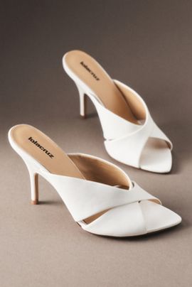 Lola Cruz Heeled Mule Sandals