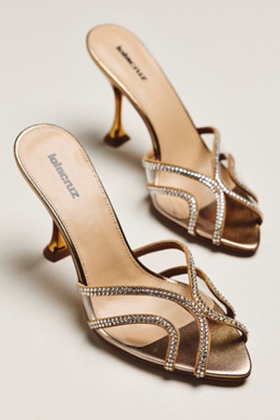 Lola Cruz Rhinestone Heels