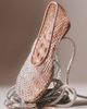 Lola Cruz Sequin Mesh Ballet Flats - 1