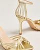 Lola Cruz Strappy Pointed-Toe Heels - 3