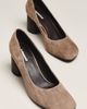 Lola Cruz Suede Block Heels - 2