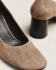 Lola Cruz Suede Block Heels - 3