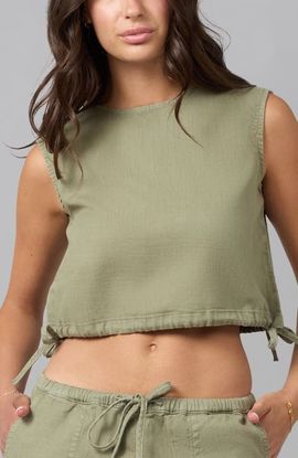 Lola Denim Lola Denim Liel Cotton Twill Top