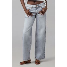 Lola Denim Lola Denim Miro Mid Rise Comfort Straight Jeans