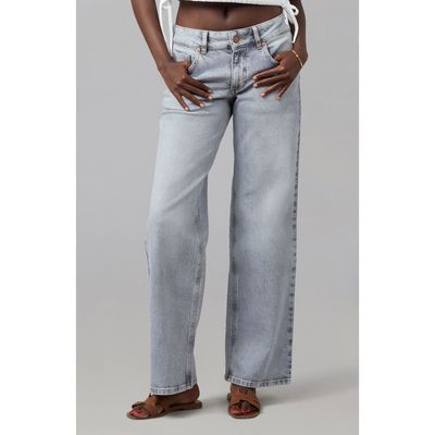 Lola Denim Lola Denim Miro Mid Rise Comfort Straight Jeans