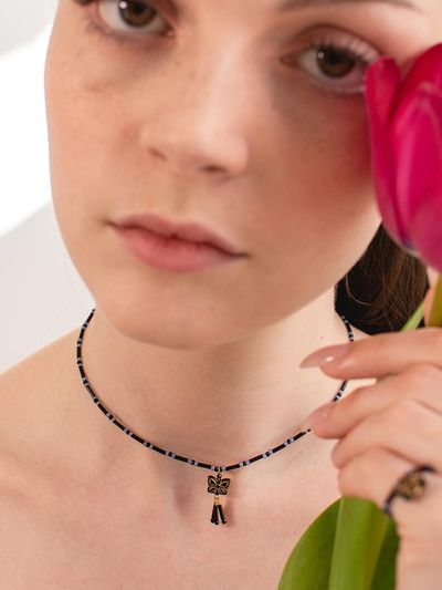 L’OMBRILLANT Butterfly-inspired Elegant Choker Necklace