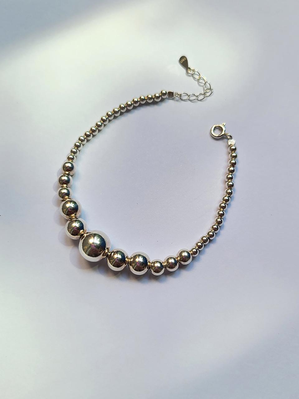 L’OMBRILLANT Daria Silver Bracelet