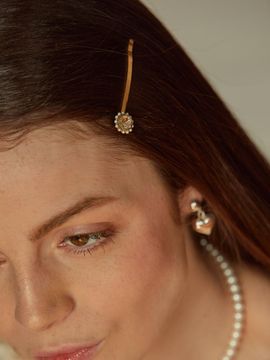 L’OMBRILLANT Gold Cubic Hairpin (SET)